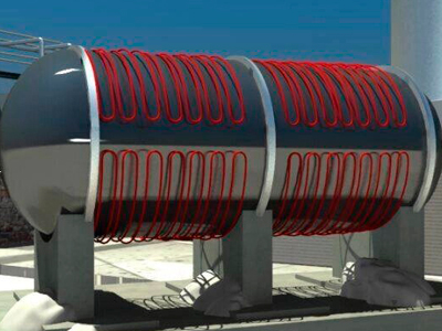 00. Монтаж обогрева резервуаров