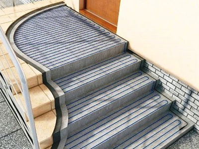 Обогрев ступеней, пандусов и площадок