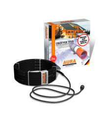 AURA FS-30, 15 м (30 Вт./м) — Саморегулируемый греющий кабель для труб и кровли (экран, комплект, 30 Вт)