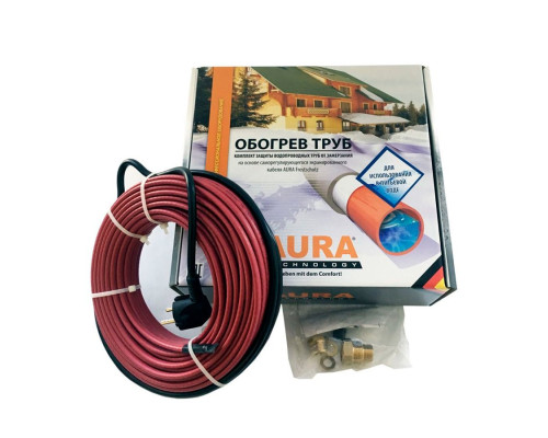 AURA FS Inside 10, 20 м — Саморегулирующийся греющий кабель внутрь трубы (экран, комплект, 10 Вт) в KatalogObogreva.ru