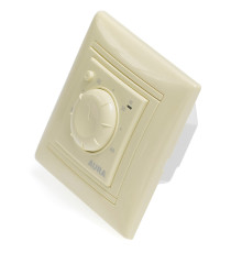 AURA LTC 030 ivory, механический терморегулятор для теплого пола