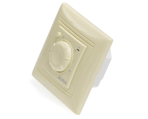 AURA LTC 030 ivory, механический терморегулятор для теплого пола в KatalogObogreva.ru