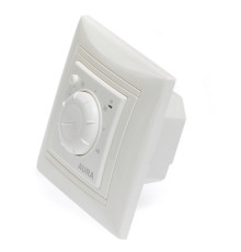AURA LTC 030 white, механический терморегулятор для теплого пола