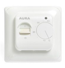 AURA LTC 130 white, механический терморегулятор для теплого пола