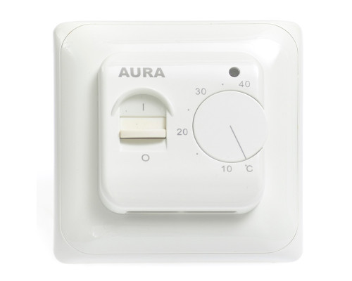 AURA LTC 130 white, механический терморегулятор для теплого пола в KatalogObogreva.ru