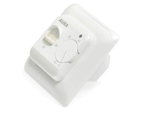 AURA LTC 130 white, механический терморегулятор для теплого пола в KatalogObogreva.ru