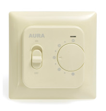 AURA LTC 230 ivory, механический терморегулятор для теплого пола