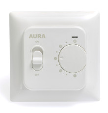 AURA LTC 230 white, механический терморегулятор для теплого пола