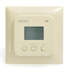 AURA LTC 530 ivory, цифровой терморегулятор для теплого пола