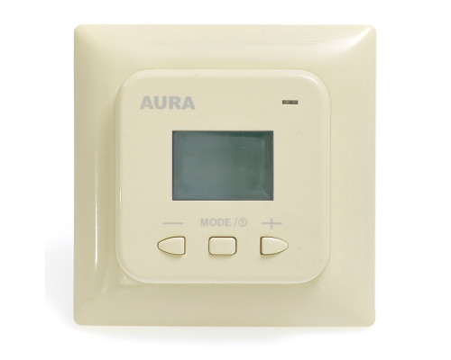 AURA LTC 530 ivory, цифровой терморегулятор для теплого пола в KatalogObogreva.ru