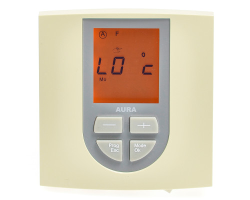 AURA VTC 770 ivory, программируемый терморегулятор для теплого пола в KatalogObogreva.ru