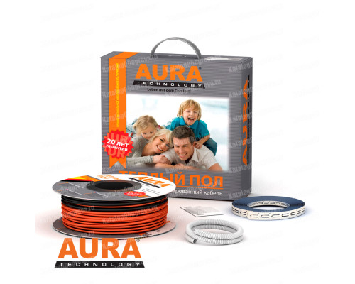 AURA Heating KTA-500-32 (500 Вт, 32 м) — греющий кабель, теплый пол в ровнитель в KatalogObogreva.ru