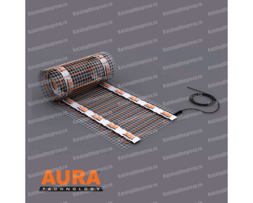 AURA Heating MTA-75-0.5 (75 Вт, 0.5 кв.м.) — электрический теплый пол, нагревательный мат в KatalogObogreva.ru