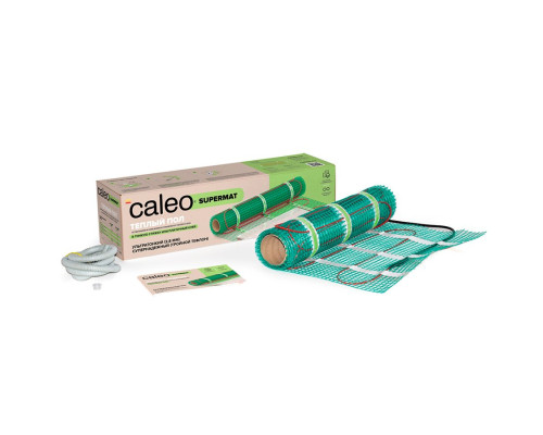 Caleo SuperMat-130-546-4.2 (546 Вт, 4.2 кв.м.) — теплый пол под плитку, греющий кабельный мат в KatalogObogreva.ru