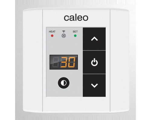 Caleo Model 330R, встраиваемый цифровой терморегулятор с пультом ДУ для теплого пола в KatalogObogreva.ru