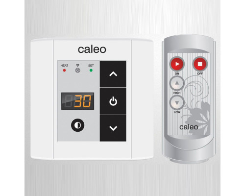 Caleo Model 330R, встраиваемый цифровой терморегулятор с пультом ДУ для теплого пола в KatalogObogreva.ru