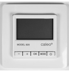 Caleo 920 (белый), встраиваемый программируемый терморегулятор для теплого пола