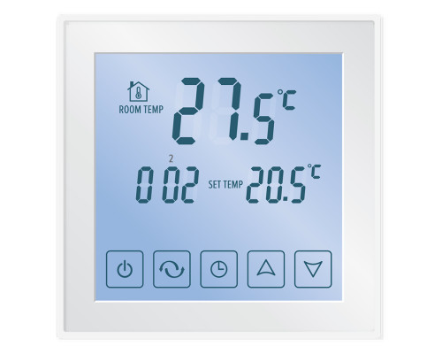 Caleo SM931, сенсорный программируемый терморегулятор для теплого пола в KatalogObogreva.ru