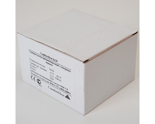 ComfortHeat HC30, программируемый терморегулятор (сенсорный) для теплого пола в KatalogObogreva.ru