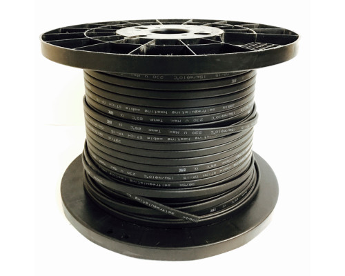 Decker SRF 15-2CT Black, 15 Вт — саморегулирующийся кабель внутрь трубы в KatalogObogreva.ru