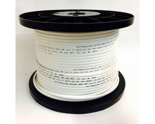 Decker SRF 10-2CT White, 10 Вт — саморегулирующийся кабель внутрь трубы в KatalogObogreva.ru