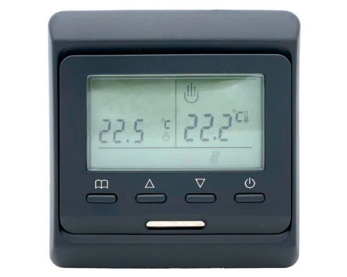 OEM E51.716 (черный), программируемый терморегулятор для теплого пола в KatalogObogreva.ru