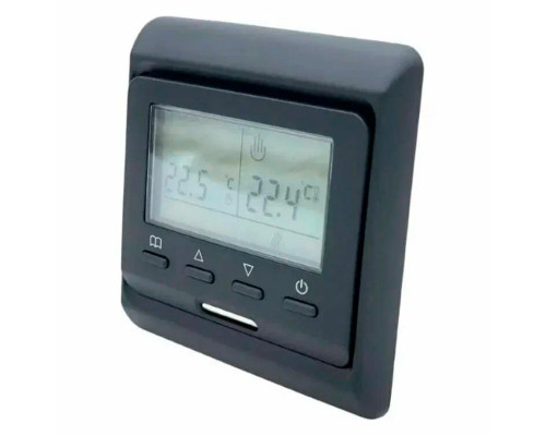 OEM E51.716 (черный), программируемый терморегулятор для теплого пола в KatalogObogreva.ru