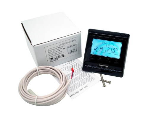 OEM E51.716 (черный), программируемый терморегулятор для теплого пола в KatalogObogreva.ru