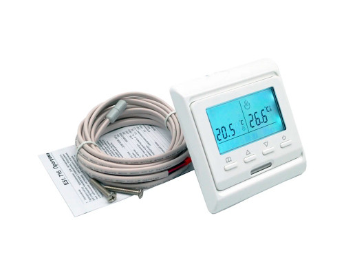 OEM E51.716 (белый), программируемый терморегулятор для теплого пола в KatalogObogreva.ru