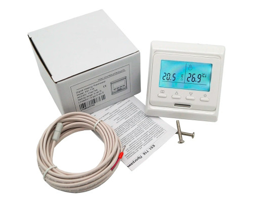 OEM E51.716 (белый), программируемый терморегулятор для теплого пола в KatalogObogreva.ru