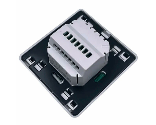 OEM E51.716 (серебро), программируемый терморегулятор для теплого пола в KatalogObogreva.ru