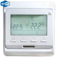 OEM E51.716 Wi-Fi (белый), программируемый терморегулятор с Wi-Fi для теплого пола