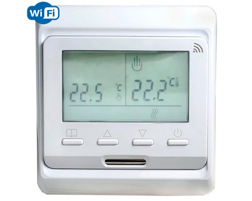 OEM E51.716 Wi-Fi (белый), программируемый терморегулятор с Wi-Fi для теплого пола в KatalogObogreva.ru