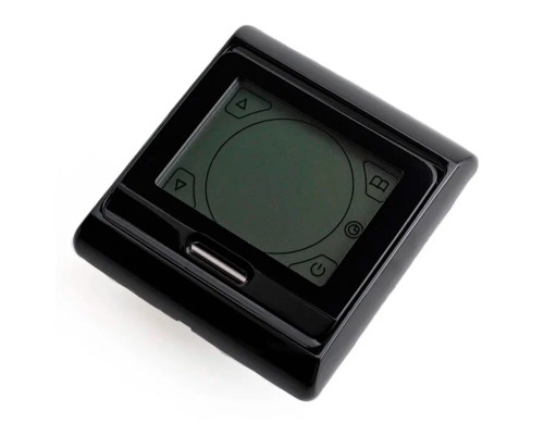 OEM E91.716 (черный), программируемый терморегулятор (сенсорный) для теплого пола в KatalogObogreva.ru