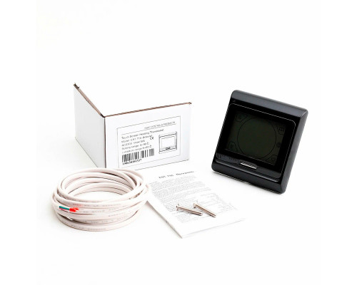 OEM E91.716 (черный), программируемый терморегулятор (сенсорный) для теплого пола в KatalogObogreva.ru