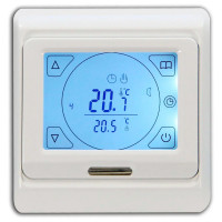 OEM E91.716 (белый), программируемый терморегулятор (сенсорный) для теплого пола