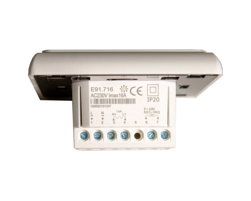 OEM E91.716 Wi-Fi (белый), программируемый терморегулятор (сенсорный) для теплого пола в KatalogObogreva.ru