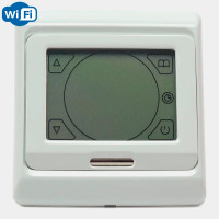 OEM E91.716 Wi-Fi (белый), программируемый терморегулятор (сенсорный) для теплого пола