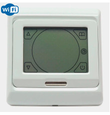 OEM E91.716 Wi-Fi (белый), программируемый терморегулятор (сенсорный) для теплого пола