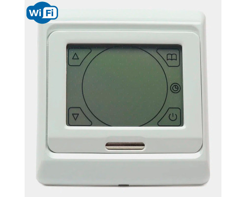 OEM E91.716 Wi-Fi (белый), программируемый терморегулятор (сенсорный) для теплого пола в KatalogObogreva.ru