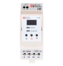 EASTEC E-32 DIN, цифровой терморегулятор для уличных систем обогрева