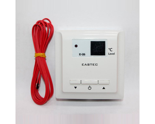 EASTEC E-35, цифровой терморегулятор для теплого пола, накладной монтаж в KatalogObogreva.ru