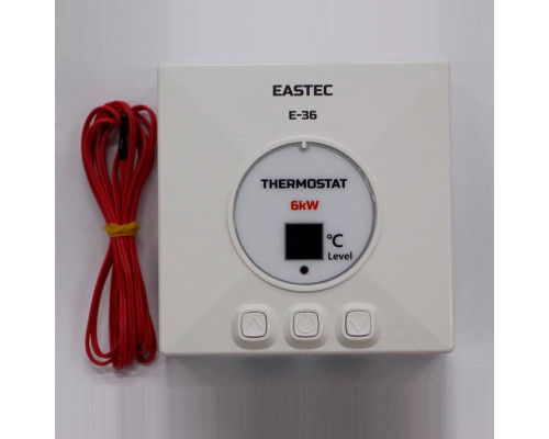 EASTEC E-36, цифровой накладной терморегулятор для электрического теплого пола в KatalogObogreva.ru