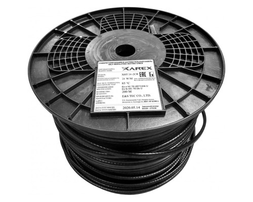 Eastec XAREX XHT 24-2CR, 24 Вт — греющий кабель (саморегулирующий, экранированный) в KatalogObogreva.ru