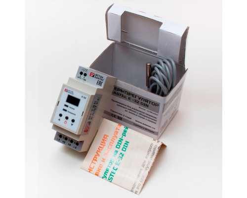 EASTEC E-32 DIN, цифровой терморегулятор для уличных систем обогрева в KatalogObogreva.ru