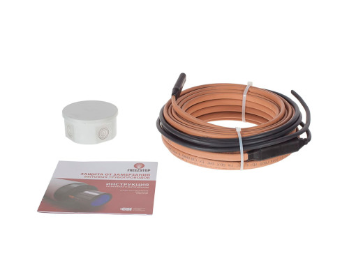 FreezStop 25, 9 м (25 Вт./м) — Саморегулирующийся греющий кабель на трубу (экран, комплект, 25 Вт) в KatalogObogreva.ru