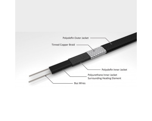 Fujikura PGC-8-2SJP, 32 Вт — греющий кабель (саморегулирующийся, экранированный) в KatalogObogreva.ru