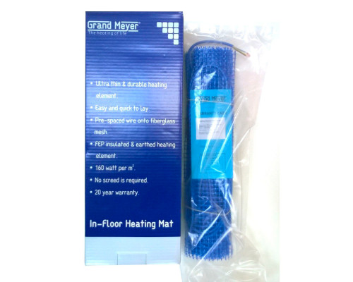 Grand Meyer THM180-007 (135 Вт, 0.7 кв.м.) — электрический теплый пол под плитку и керамогранит в KatalogObogreva.ru