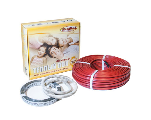 Heatline-2 20Р2Э-63-1300 (1300 Вт, 63 м) — греющий кабель для теплого пола в стяжку в KatalogObogreva.ru