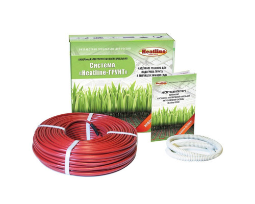 Heatline HL-GR-250 (250 Вт, 17.1 м) — греющий кабель для теплицы (обогрев грунта) в KatalogObogreva.ru